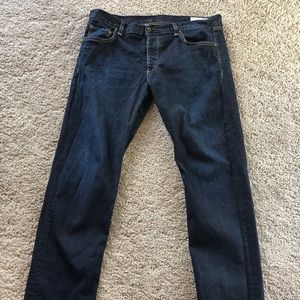 Men’s Rag & Bone Slim Straight Jeans. Size 34.
